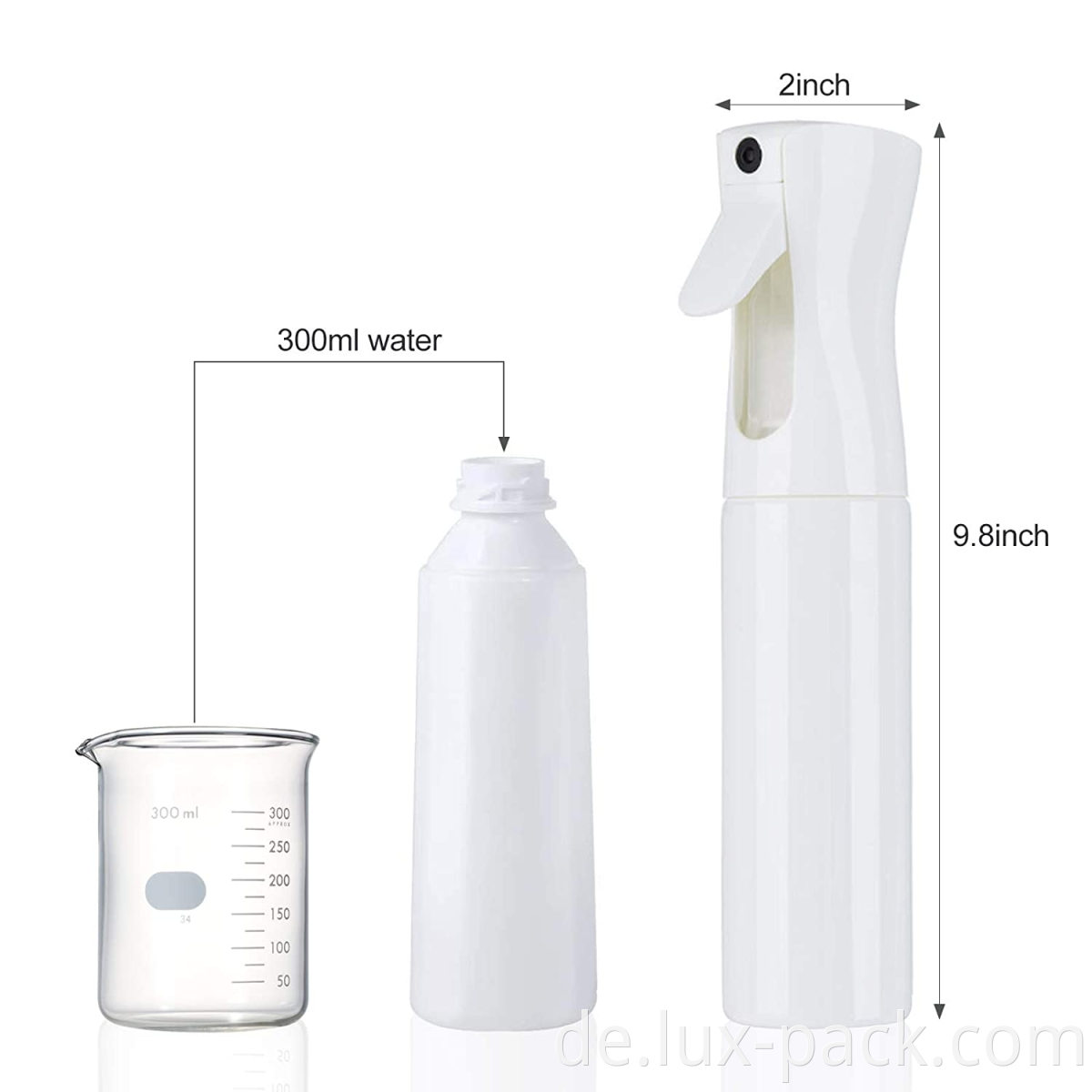 Plastic Bottle With Mist Sprayer